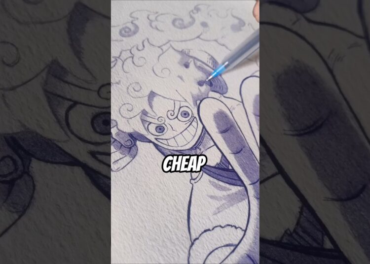 Cheap vs Expensive pen😳| pen art is pretty simple