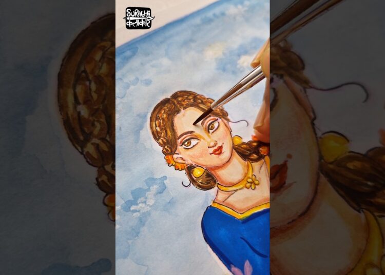 What If Chutki + Indumati Became ONE? 😱✨ #surabhikalakar #art