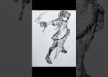 Peak anime skill#anime #pro #art #drawing #music #illustrationnation #sketch
