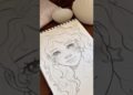 Face drawing #art #drawingprocess #drawing #sketch #pendrawing