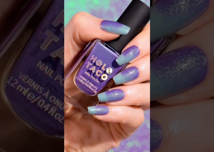 Blooming soon to nails near you 🌱👀 Holo Royalty collection💅