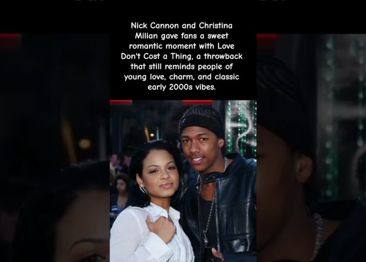 Nick Cannon & Christina Milian Throwback Goes Viral 😳❤️🔥 #celebrity
