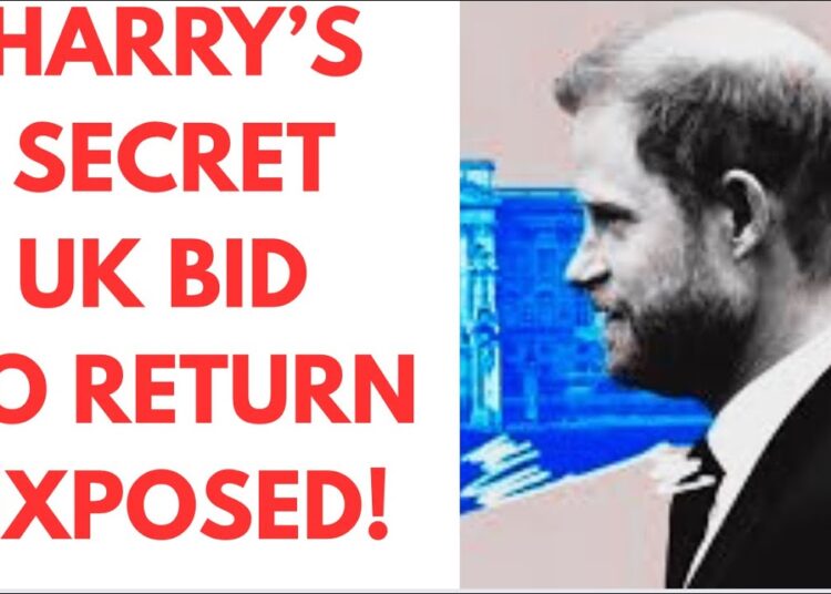 HARRY’S SECRET RETURN EXPOSED #royal #meghan #princeharry