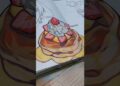 strawberry pancakes! #art #artist #drawing