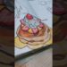 strawberry pancakes! #art #artist #drawing