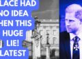 THE PALACE & THIS HUGE LIE #royal #meghan #princeharry