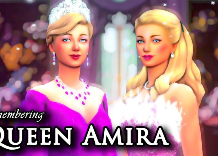 Queen Amira Through The Years | The Sims 4 Royalty CAS Video