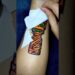 Bandage 🩹 Mummy 😱 Tattoo on Hand by floating pen art sticker #shorts #tattoo #art