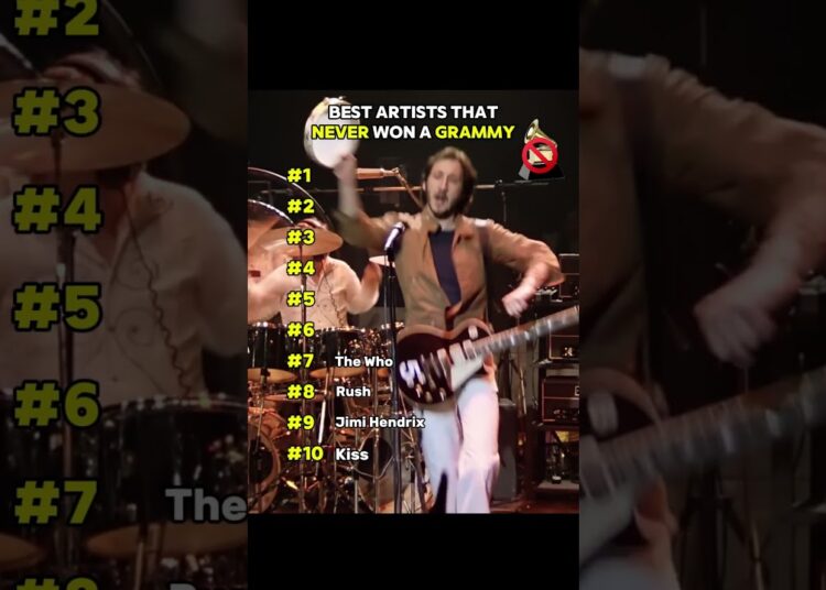 Best Artists That Never Won A Grammy