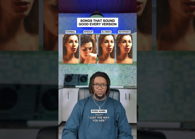 Songs That Sound Good Every Version: Milky “Just The Way You Are” #shorts  #music #trend