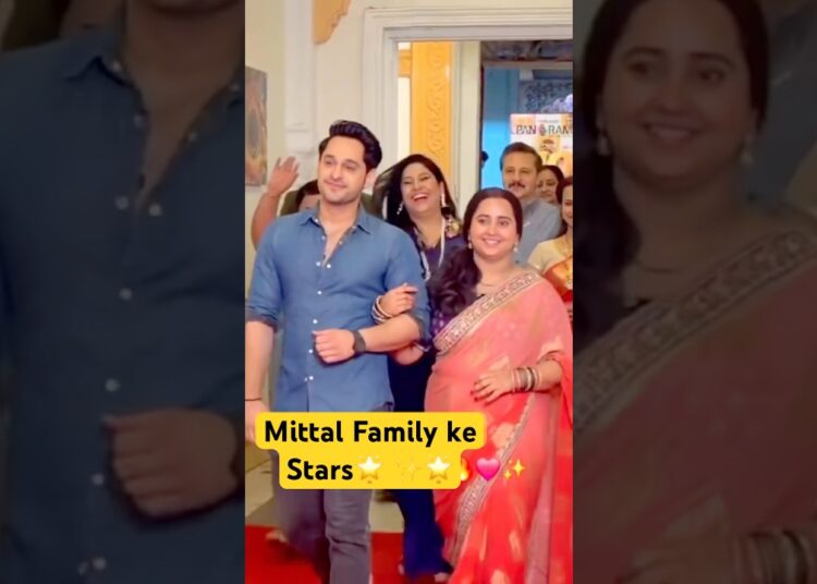 Red carpet walk of Mittals🤩 #celebrity #bollywood #ytshorts #mannatisundar #dangaltv #drama #shorts