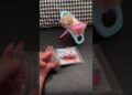 The small kitten is an artist