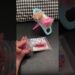 The small kitten is an artist