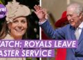 WATCH: Royal Family depart St George’s Chapel, Windsor