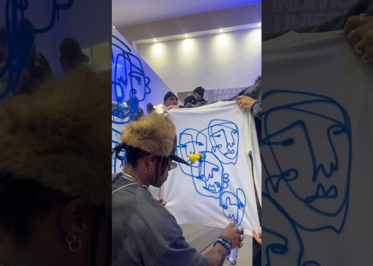 Destroy the concept of hesitation. #art #artist #fyp #painting #fashion