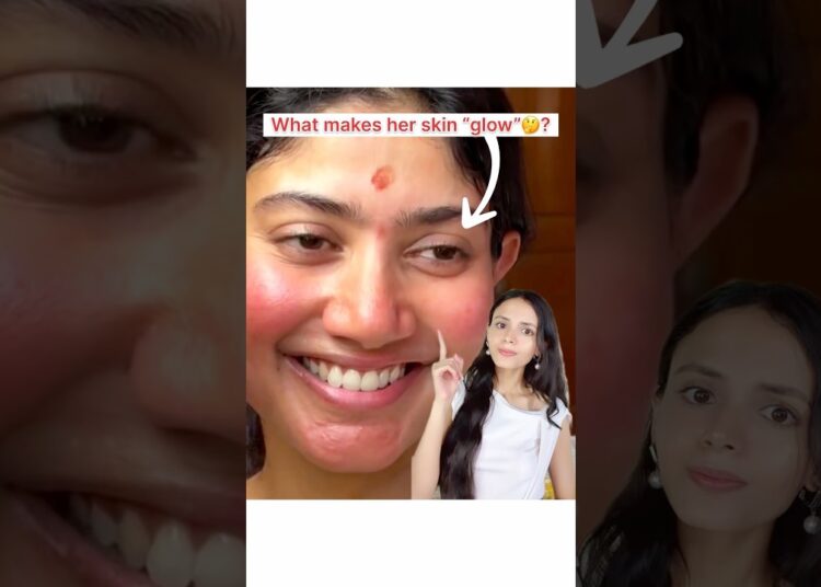 The secret of Sai Pallavi’s glow❤️✨#shorts #saipallavi #celebrity #glowingskin #skintreatment