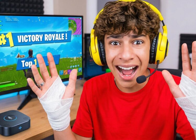 I Played Fortnite With NO HANDS… (IMPOSSIBLE) | Royalty Gaming