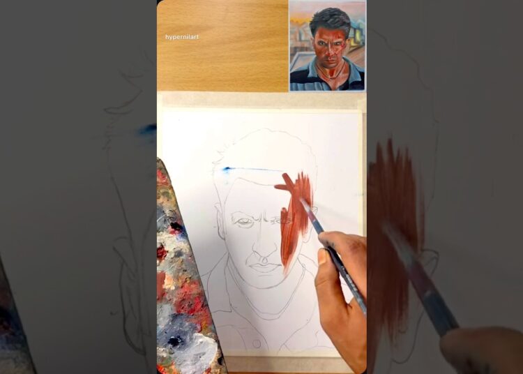 which one looks better? #art #hypernilart #howto #dhurandhar #foryou #sketch #artist #draw