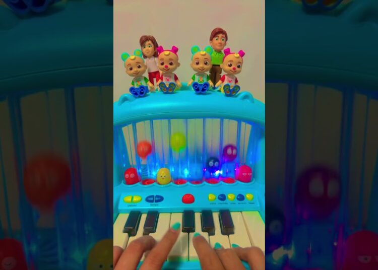 Cute & Fun Hippo Piano 🪗 #trending #pianomusic  #music #toys #hippo #shortvideo #shorts