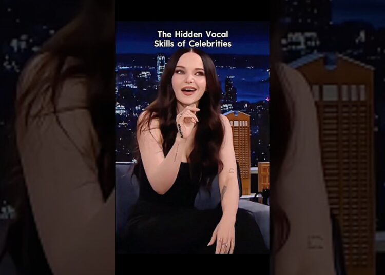 The hidden vocals skills of celebrities #celebrity #funny #skills #vocals