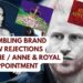 CRUMBLING BRAND- A NEW X 2 REJECTION & THIS BY ROYAL APPOINTMENT #royal #meghan #princeharry