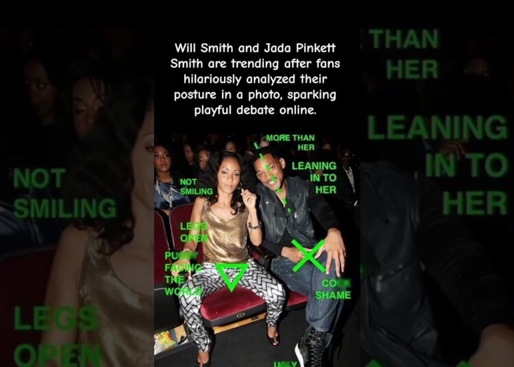 Will & Jada’s Photo Sparks Funny Debate 😳😂 #celebrity