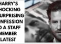 HARRY SURPRISE CONFESSION TO HIS STAFF #royal #meghan #princeharry