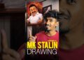 M.K. Stalin Caricature Art 🔥 Episode 4 | Funny & Realistic Sketch | Artist TamilSuresh #shortsfeed