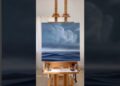 Into the Storm | 36×36” | Oil on Canvas  #oilpainting #art #paintingprocess #seascape #artist