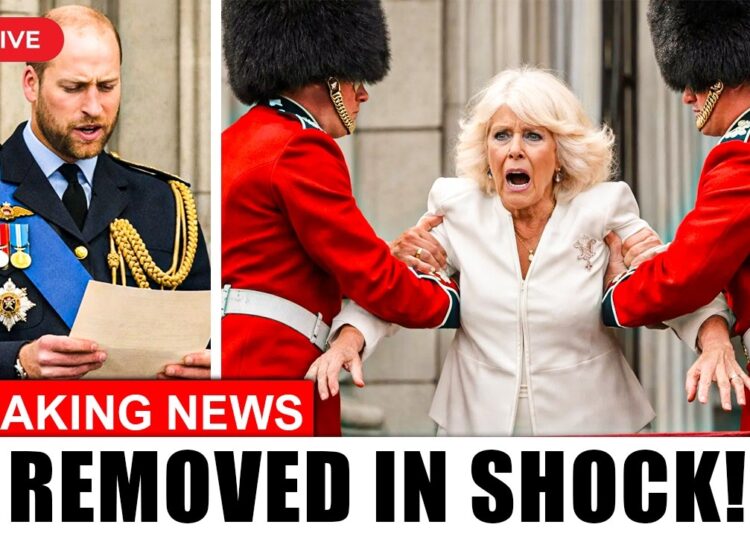 Camilla ESCORTED OFF Balcony Moments After U.K. Parliament REVOKES Her Royal Authority!