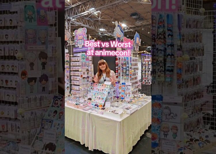 Here is how animecon went for my artist alley table! ☺️ Thanks for visiting! #animecon #artistalley