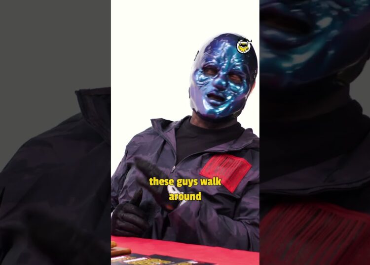 Slipknot ranks other artists masks 👺👹