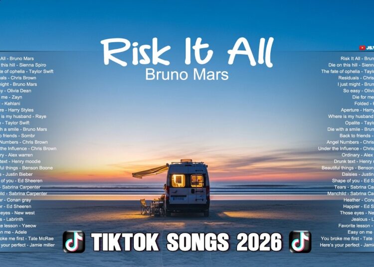 🎧🎵Risk It All ~ Viral Tiktok Songs 2026 || Best Spotify Trending 2026 — Bruno Mars | Healing Music