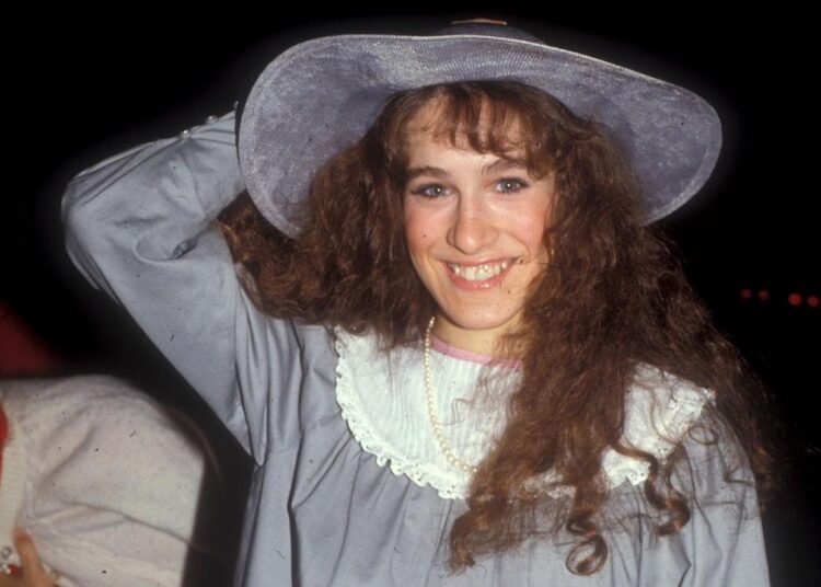 Sarah Jessica Parker at 15 in Los Angeles, California. -