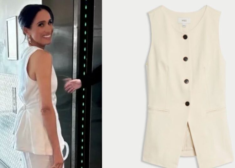 £30 M&S waistcoat channels Meghan Markle's trendy look | Royal | News