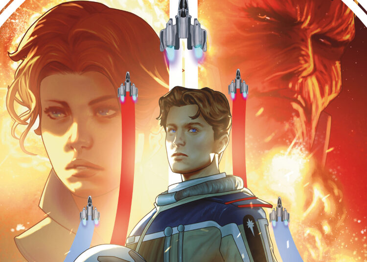 the cover of a colorful sci-fi comic book