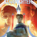 the cover of a colorful sci-fi comic book