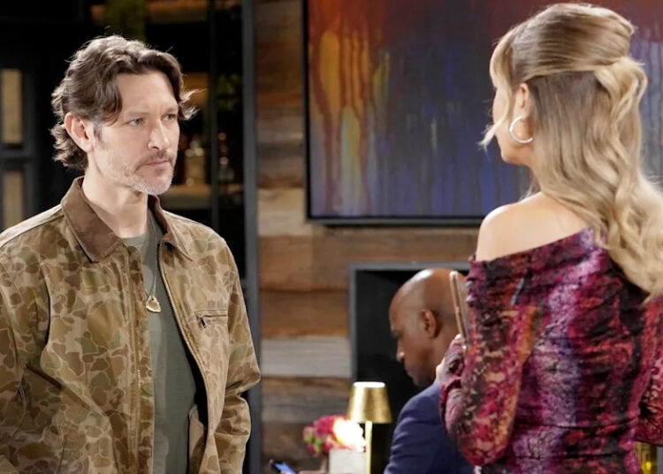 Melissa Ordway, Michael Graziadei "The Young and the Restless" Set CBS television City Los Angeles 02/17/26 © Howard Wise/jpistudios.com 310-657-9661 Episode # 13349 U.S. Airdate 04/6/26