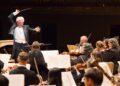 Benjamin Zander conducting the Boston Philharmonic Orchestra in 2024. (Courtesy Hilary Scott)