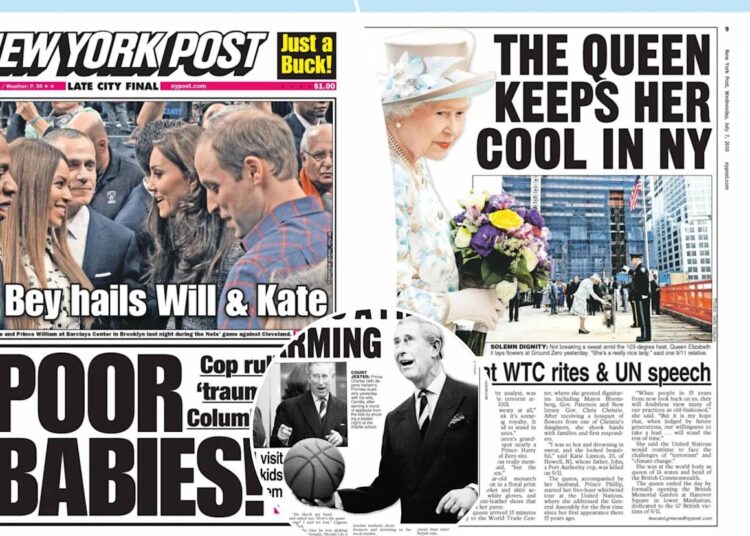 An image collage containing 3 images, Image 1 shows Cover of the post, Image 2 shows A page of the post during Queen Elizabeth's visit, Image 3 shows An archival page of King Charles in 2007