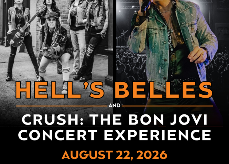 Hell’s Belles and Crush: The Bon Jovi Concert Experience will perform on Aug. 22, 2026 at the Northwest Washington Fair in Lynden, Wash.