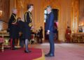 Princess Anne and Yoshua Bengio