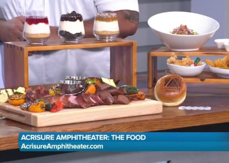 Acrisure Ampitheater menu to amp up entertainment experience