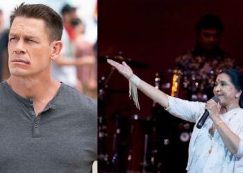Actor And Wrestler John Cena Pays A Silent Tribute To Asha Bhosle After Her Passing