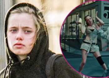 Angelina Jolie and Brad Pitt's daughter Shiloh purposely kept her identity a secret during her K-Pop music video debut.MEGA; STARSHIP and 임다영 DAYOUNG/YouTube