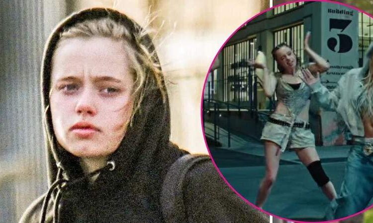 Angelina Jolie and Brad Pitt's daughter Shiloh purposely kept her identity a secret during her K-Pop music video debut.MEGA; STARSHIP and 임다영 DAYOUNG/YouTube