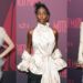 Anne Hathaway in Lever & More at 'Mother Mary' NYC Premiere
