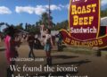 Arby's sign from Sunset Boulevard location in Hollywood appeared at Stagecoach