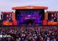 A general view of the crowd and stage hosting Belinda Carlisle at Radio 2 in the Park 2025.