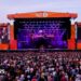 A general view of the crowd and stage hosting Belinda Carlisle at Radio 2 in the Park 2025.
